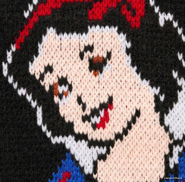 24FW SNOW Sweater Snow WHITE SWEATER White 0828